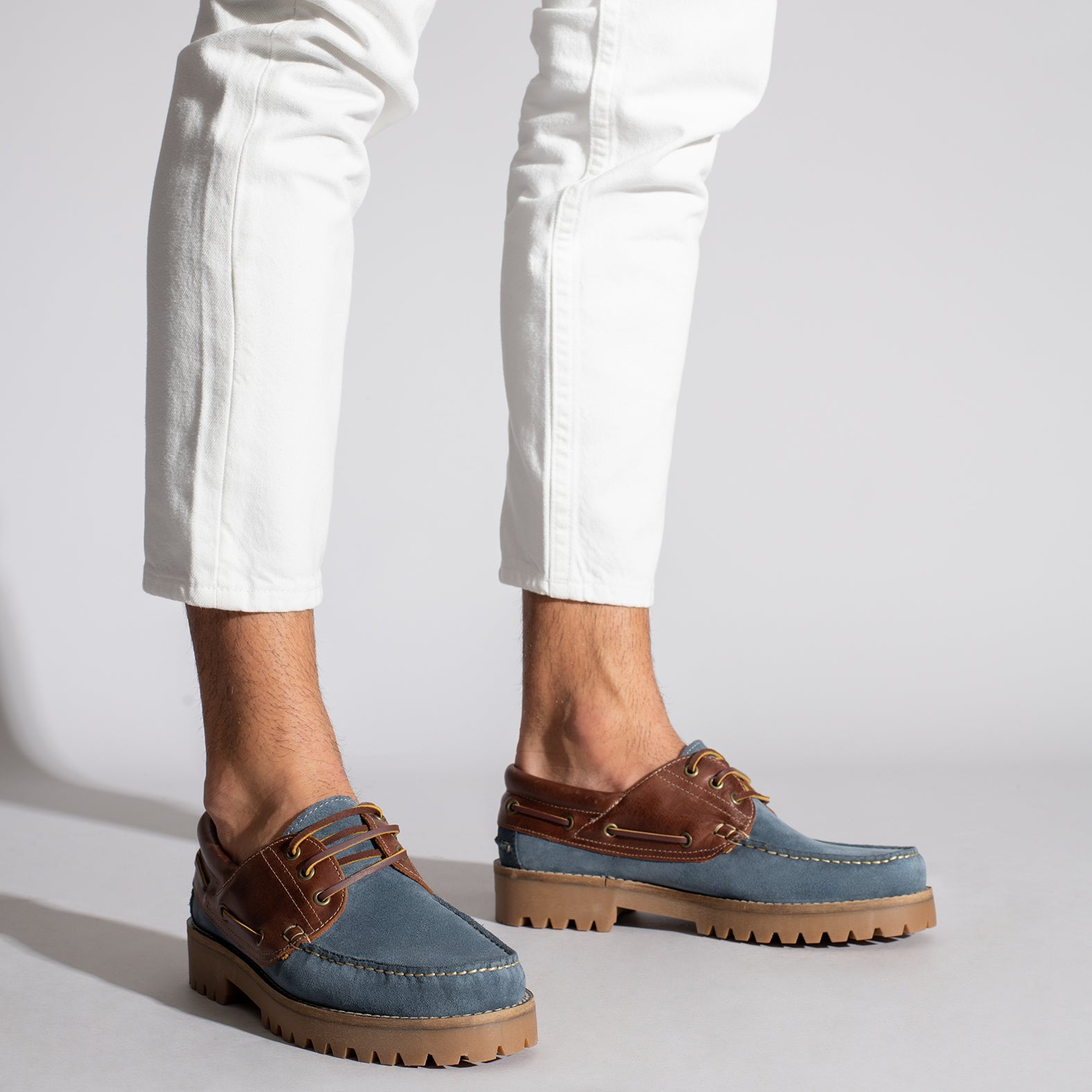 Azules para | Zapatos de Hombre de Piel | miMaO