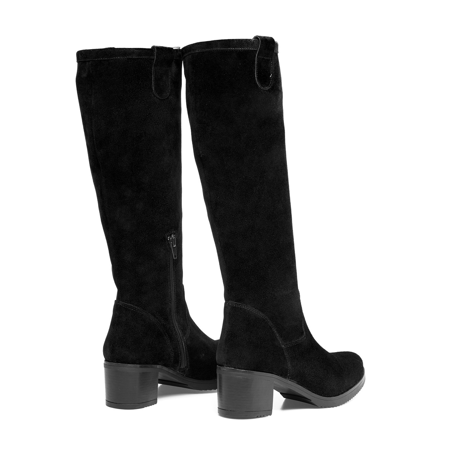 ALTAS | Bota de caña altaNEGRA de piel miMaO – miMaO ShopOnline