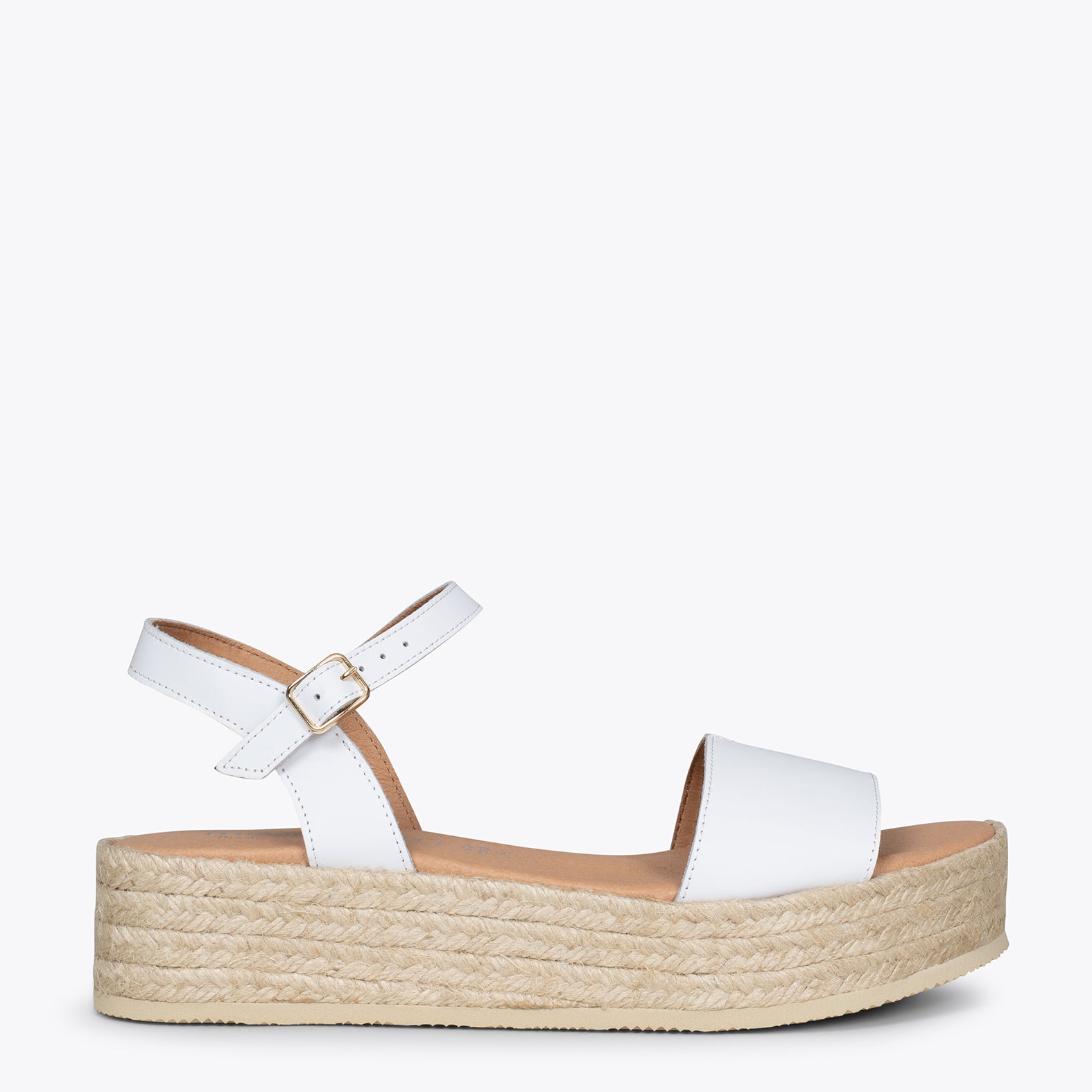 TARIFA Sandalias con plataforma de esparto – ShopOnline