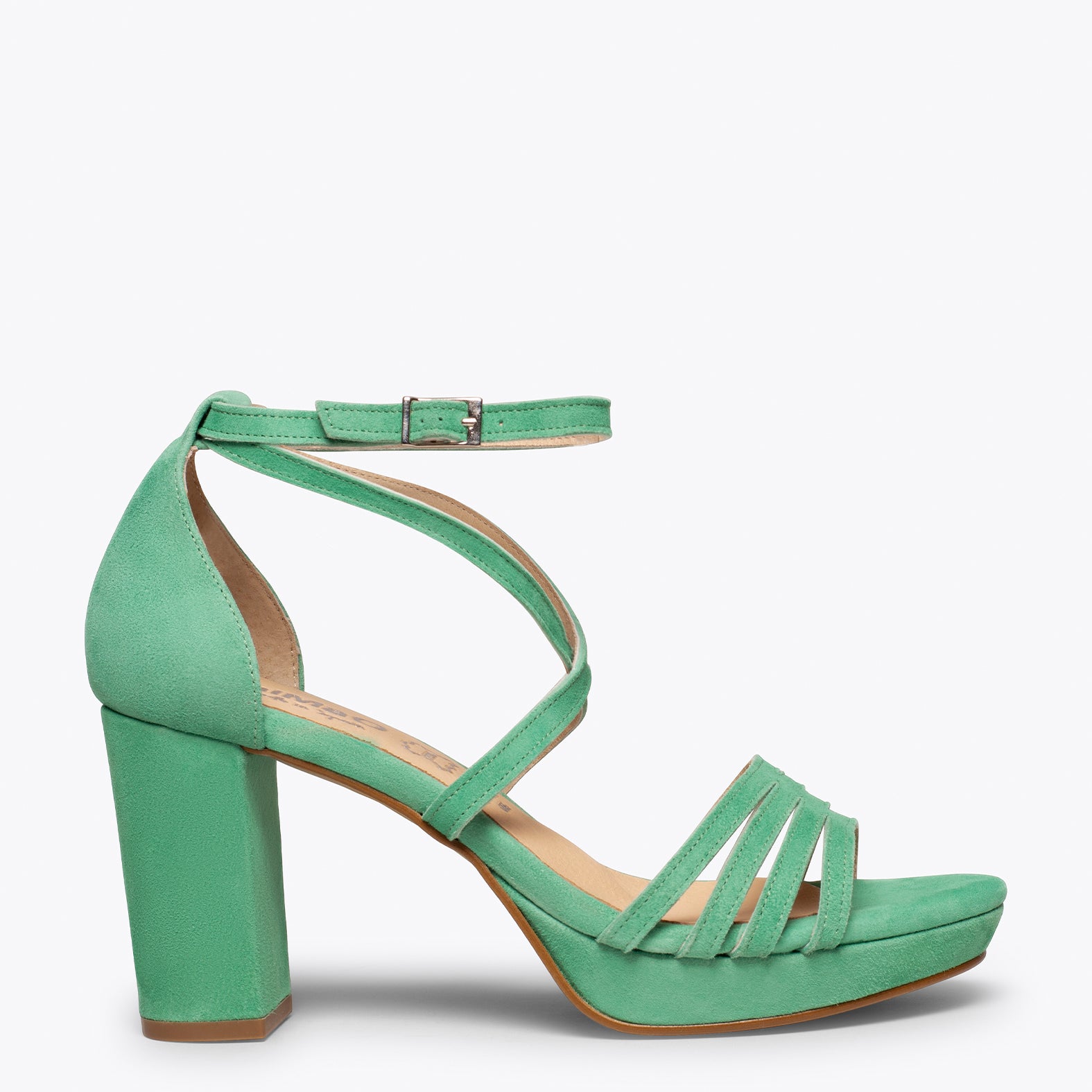 Sandalias de Vestir Tacón y Plataforma Verdes | – ShopOnline