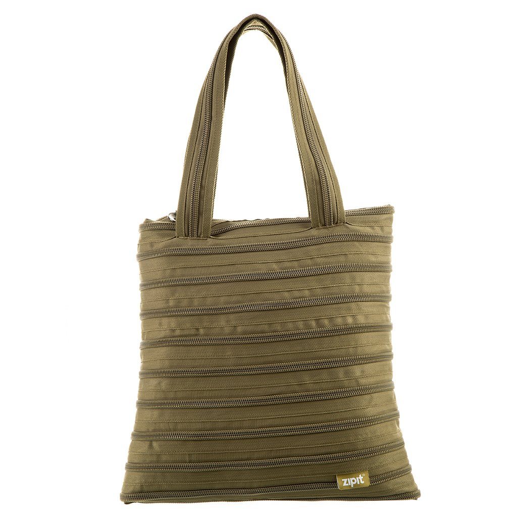 oversized tote bag with zipper