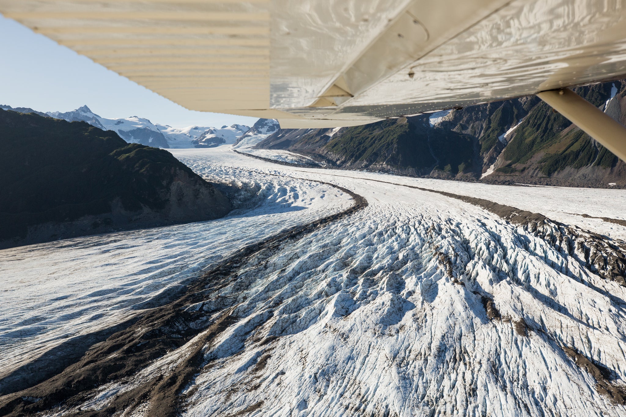 Adventure Locker - Glacier view from plane