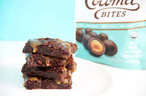 Cocomel Brownie Bites