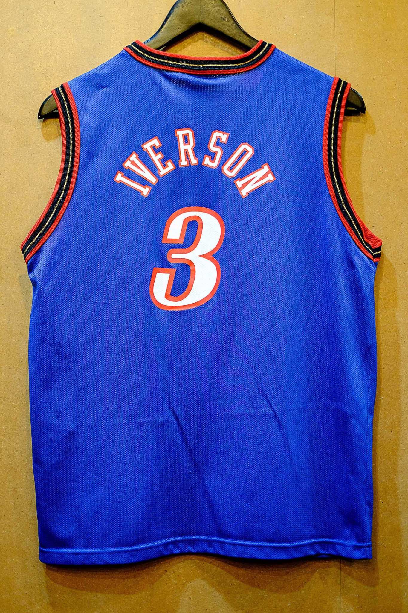 Vintage Champion Sixers Iverson Jersey 