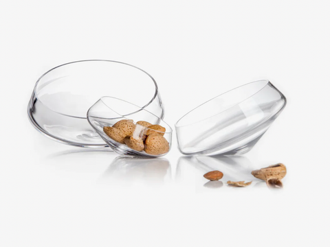 cool design glass nesting bowls