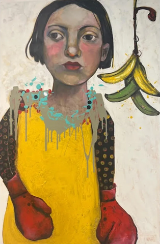 julia rivera original art empowering women