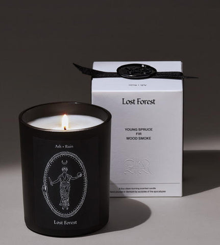 lost forest scented candle 