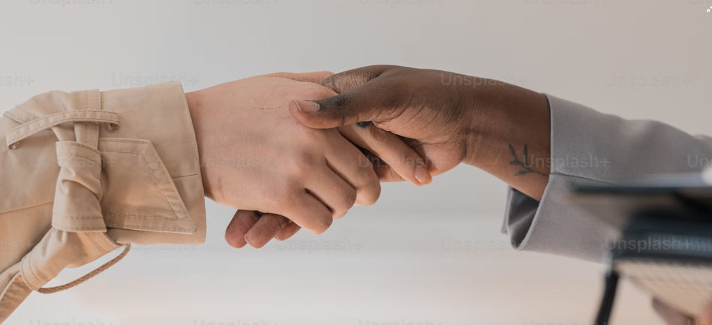 handshaking as partnership