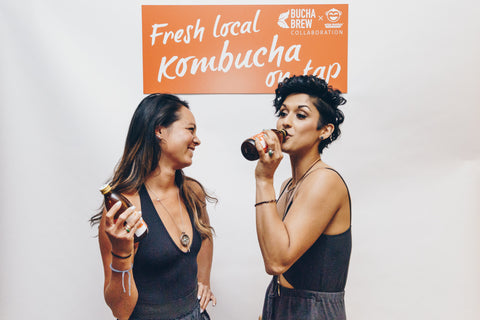 Kara and Natasha, the dream team from Bucha Brew