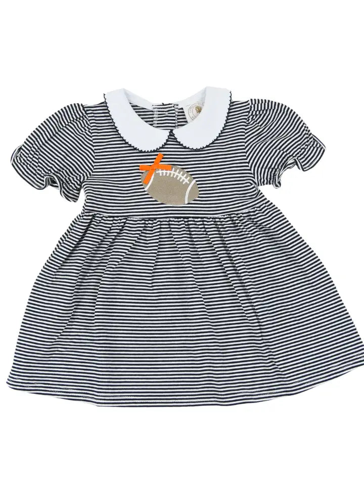 Navy Stripe Tailgate Dress