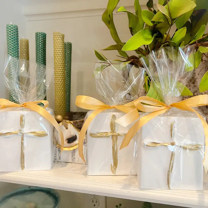 Wooden Hand painted Cross 4x4