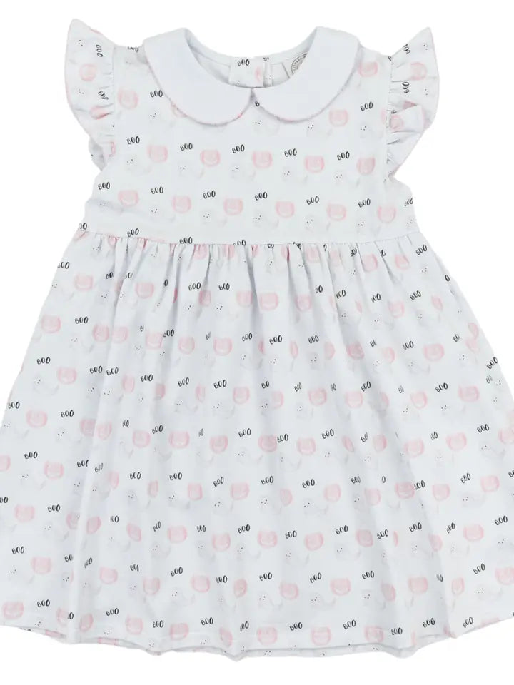 Jack O Lantern Printed Pumpkin Dress