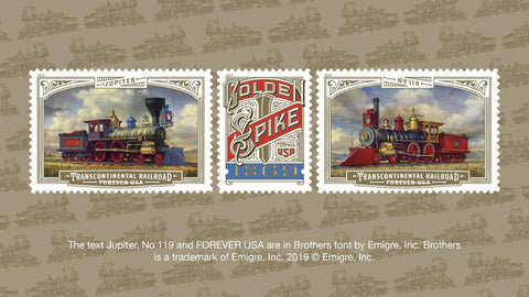 Transcontinental Stamp Set