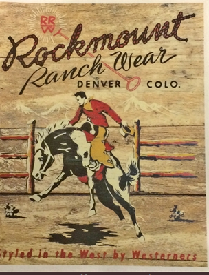 Bucking Bronc Tea Towel