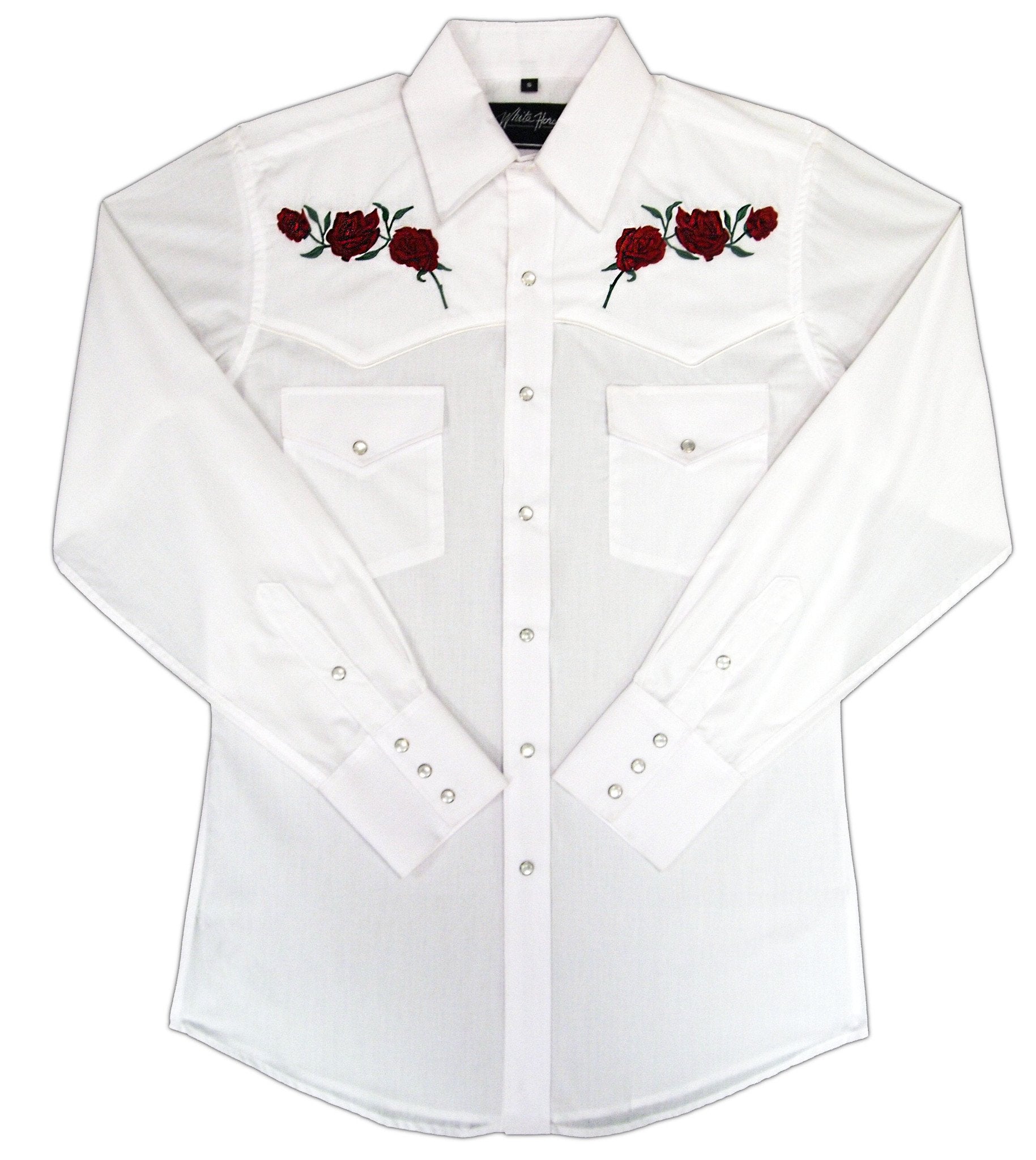 western shirt white