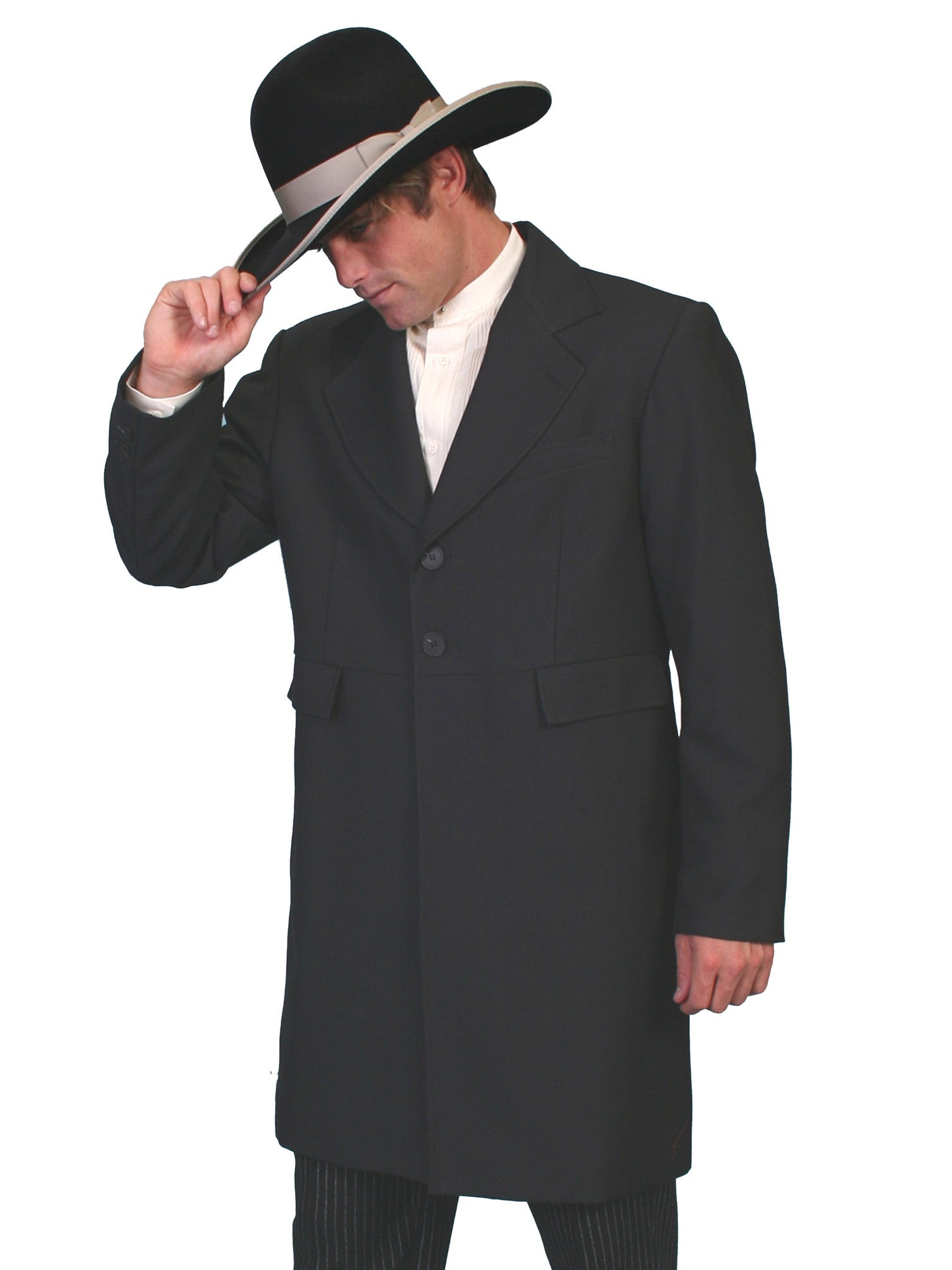 old west frock coat