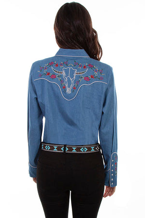 Vintage Inspired Western Shirt Collection: Scully Ladies' Denim ...