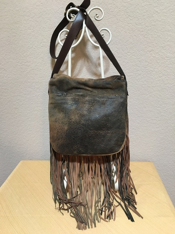 fringe shoulder bag