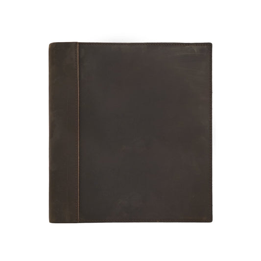 Leather Small 3 Ring Binder 5.5 x 8.5 with 1 Inch Rings Includes Pockets,  Card Slots, and Built-in P…See more Leather Small 3 Ring Binder 5.5 x 8.5