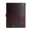 Large Leather Composition Notebook Cover With Buckle
