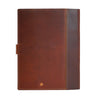 Large Leather Composition Notebook Cover With Buckle