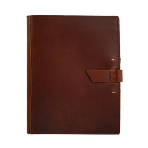 Large Leather Notepad Portfolio – Rustico