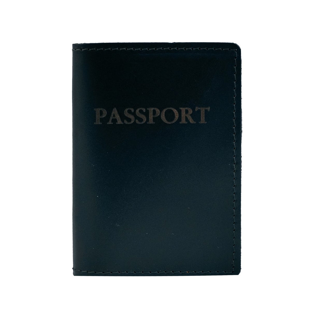 Leather Passport Cover Rustico