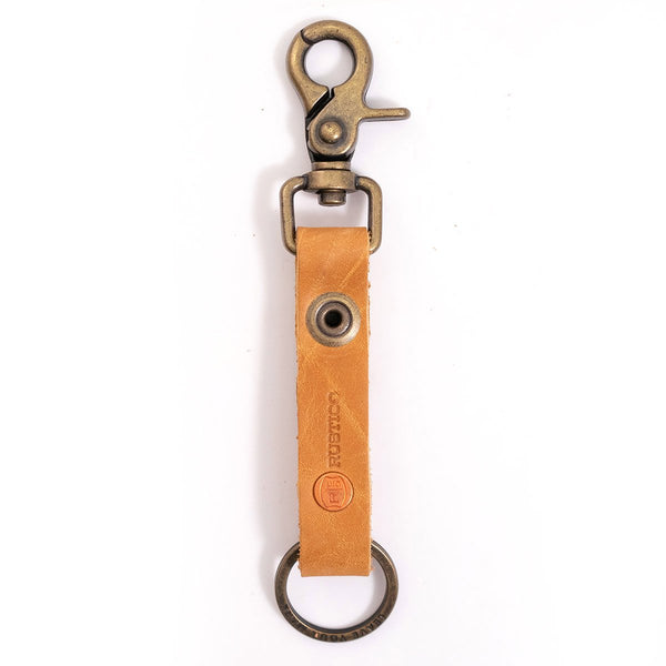 Super Loop Leather Keychain - Heavy duty key chain for men