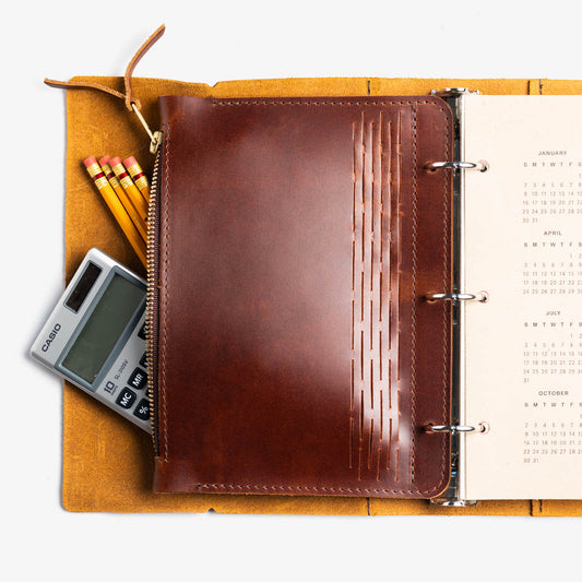 Handcrafted Leather File Portfolio for Documents or Artwork – Rustico