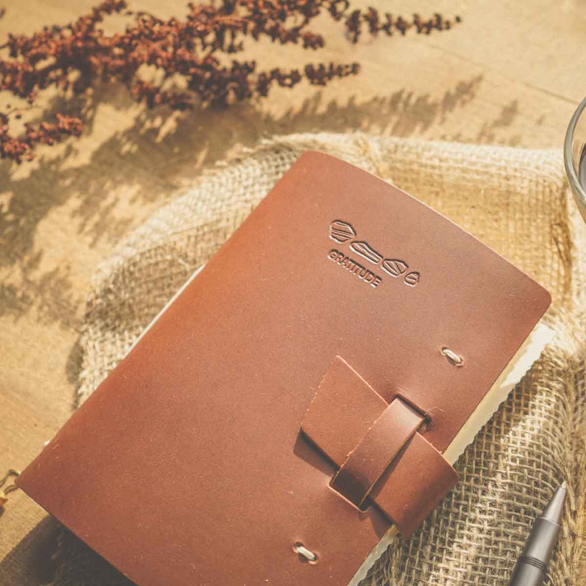 Rustico, What I Love About Mom Leather Journal