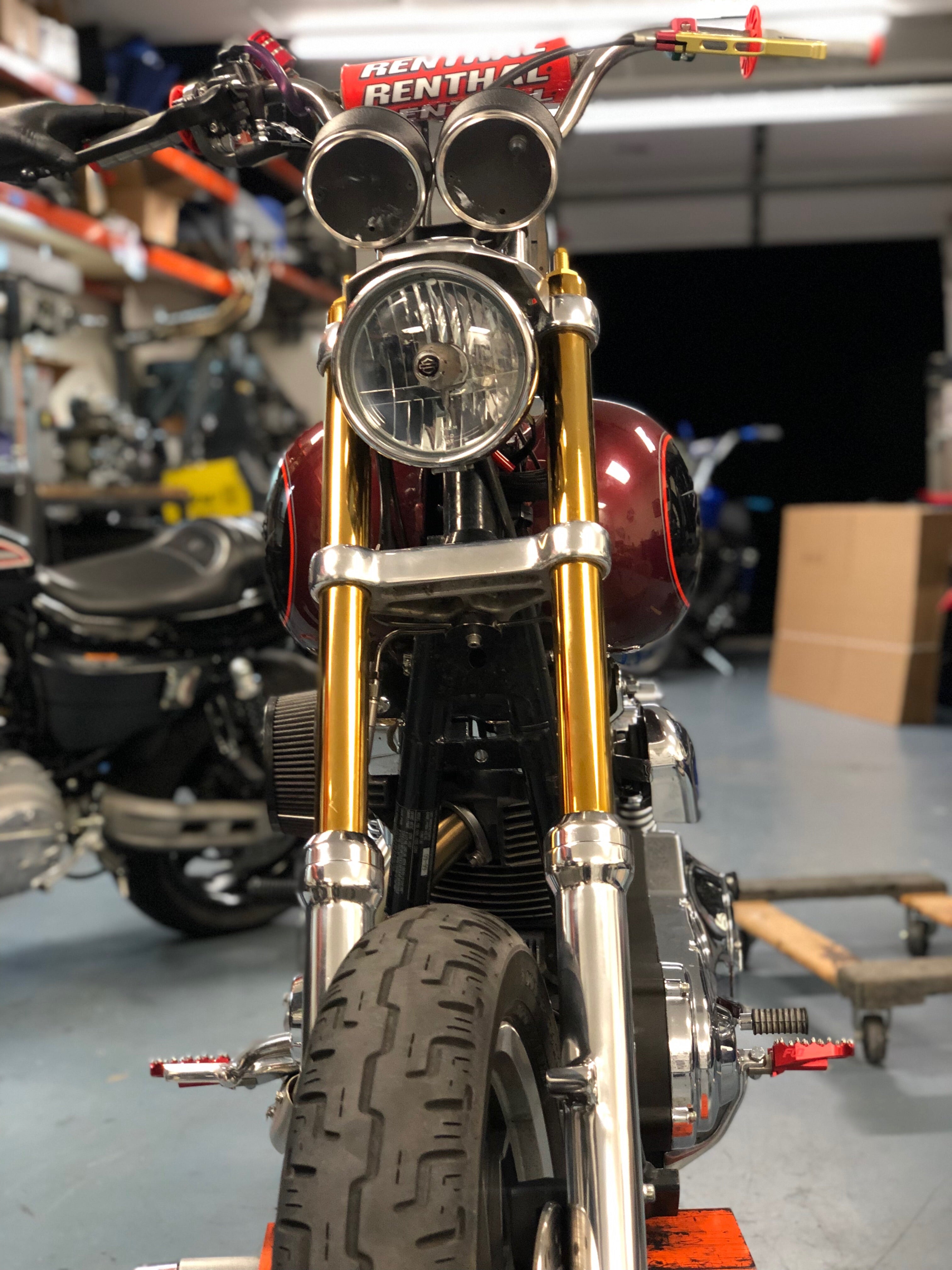 dyna fork tubes