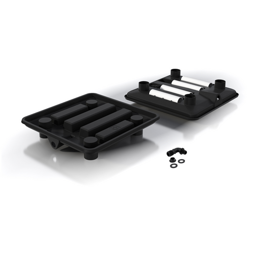 Drain Away Dfl02-02 15.5 in. Black Drain Tray