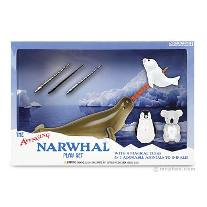 avenging narwhal action figure