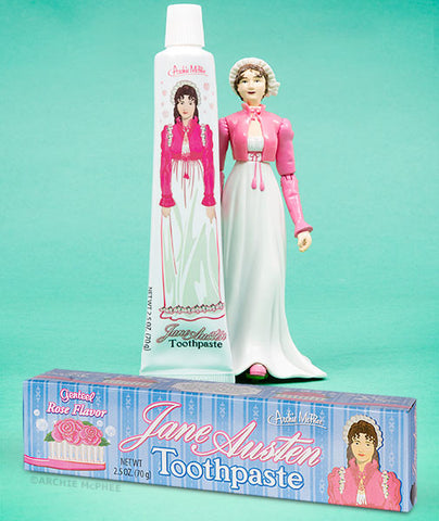 Jane Austen Toothpaste Figure
