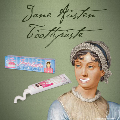 Jane Austen Toothpaste Smile