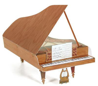 Paper piano