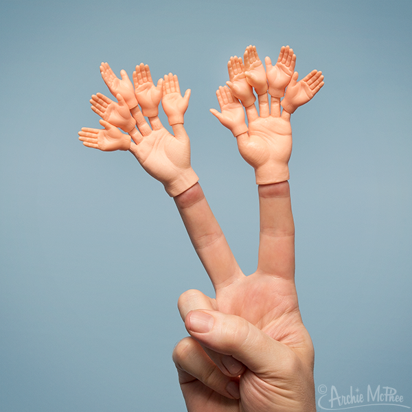 tiny hands finger puppets