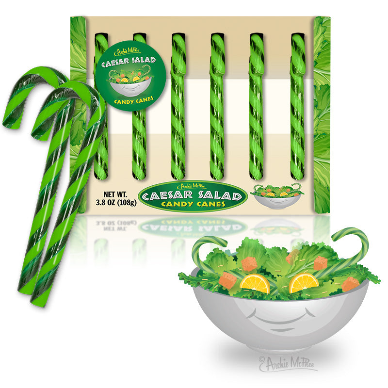 Caesar Salad Candy Canes – Archie McPhee