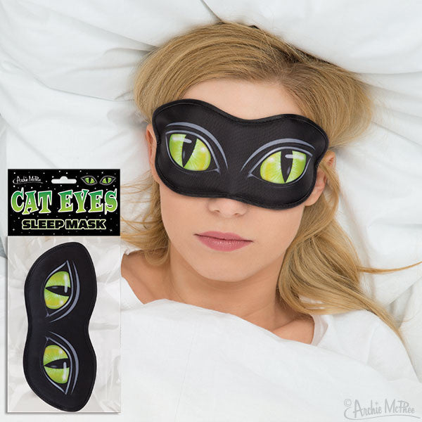 sleep masks with eyes on them