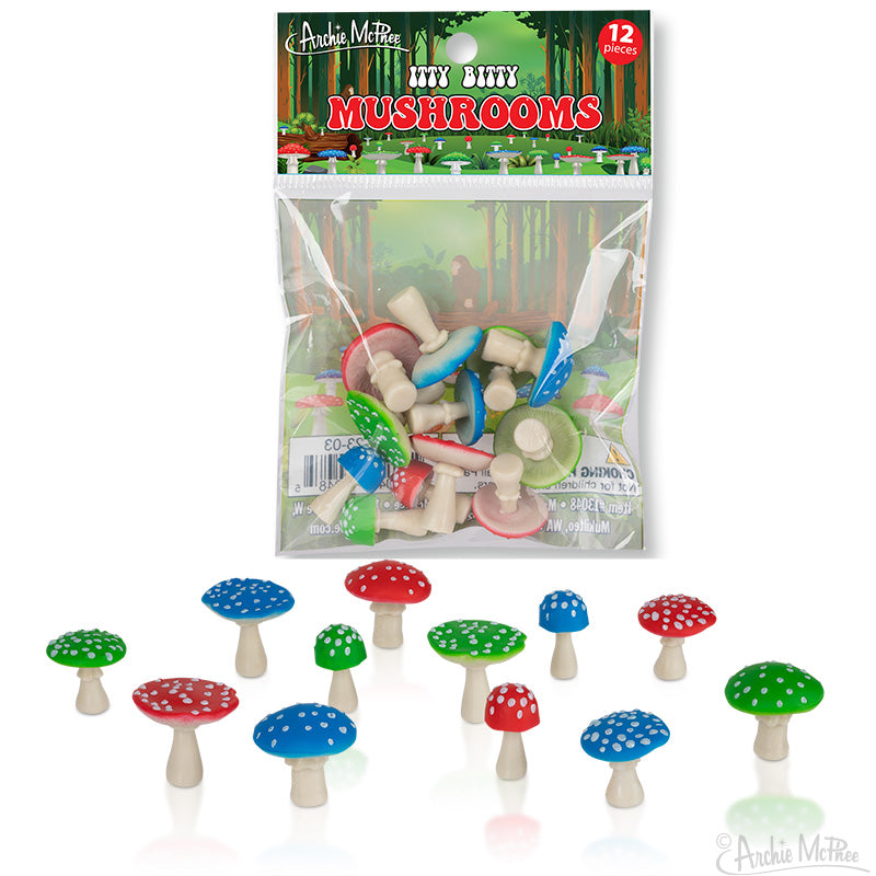 Collection of Mini Mushrooms – Archie McPhee