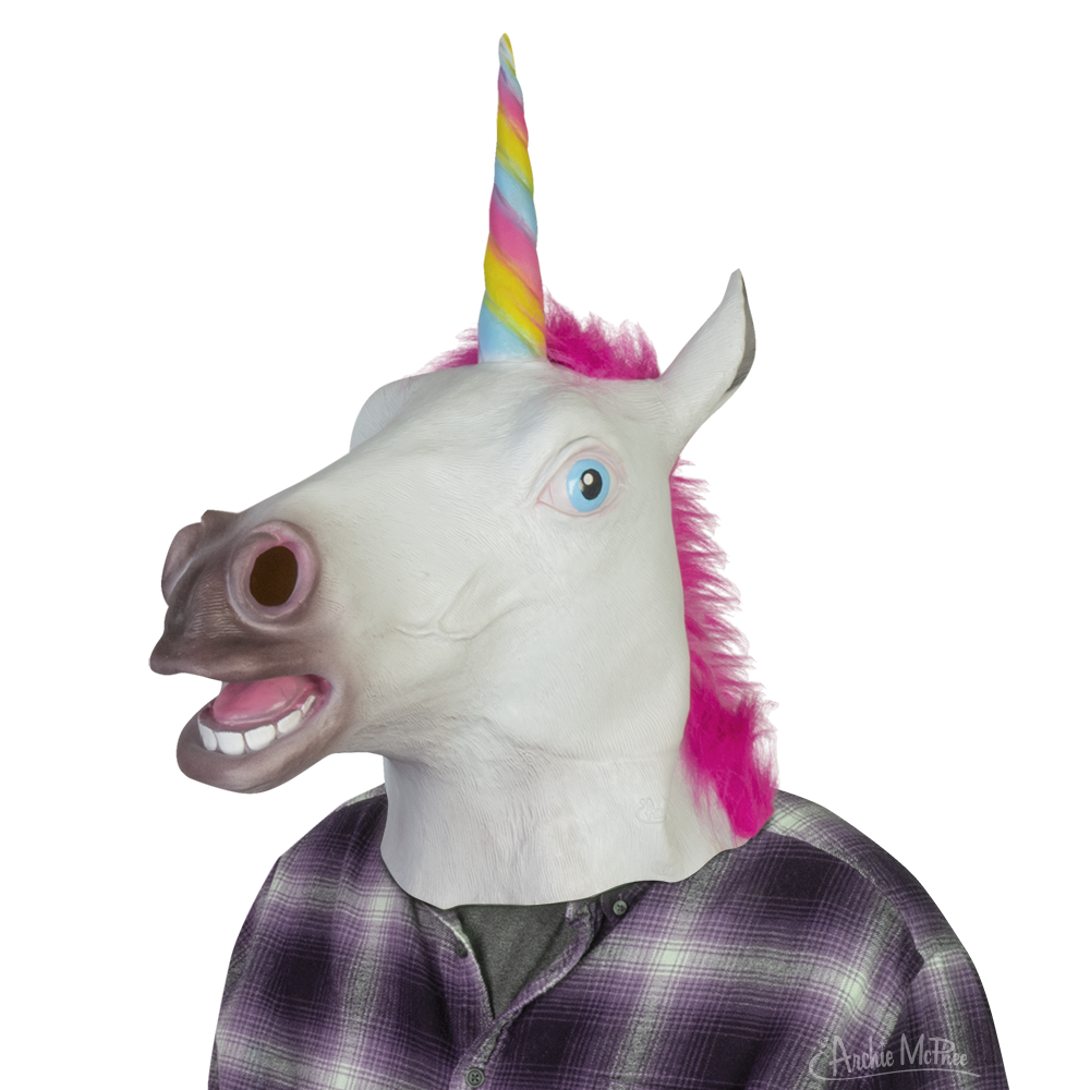 Rainbow Unicorn Mask – Archie McPhee