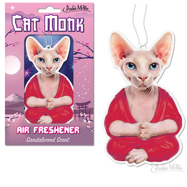  Cat  Monk Air  Freshener  Archie McPhee