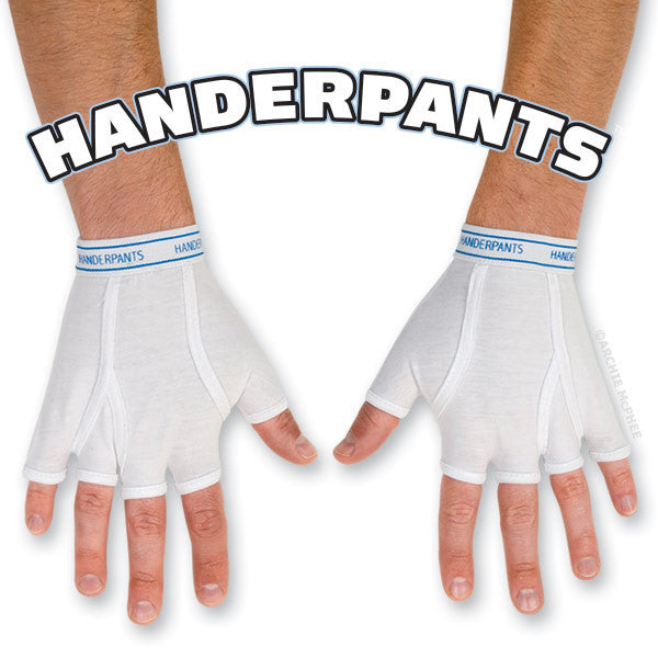 funny fingerless gloves