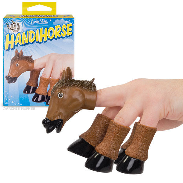 horse finger puppet