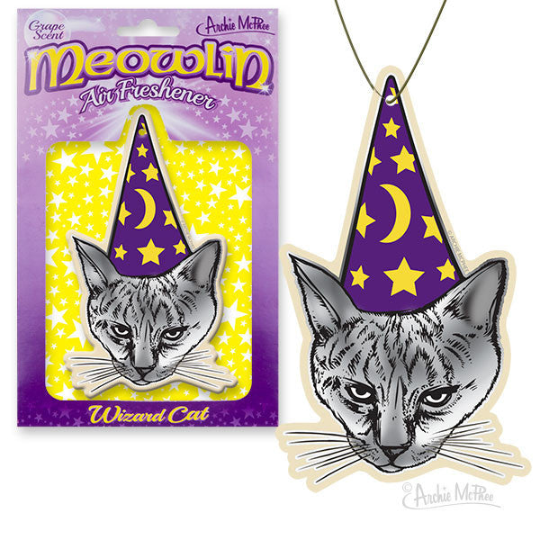  Wizard Cat Air Freshener  Archie McPhee Co 