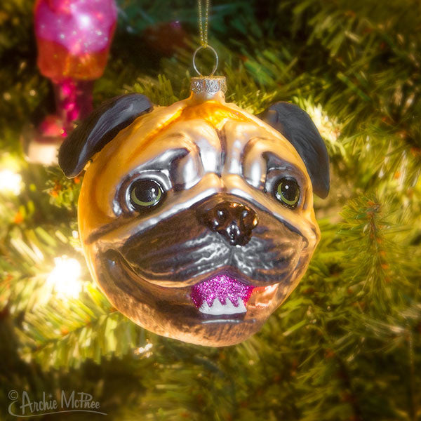 pug ornament