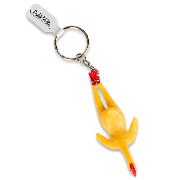 Rubber Chicken Keyrings - Bulk Box – Archie McPhee