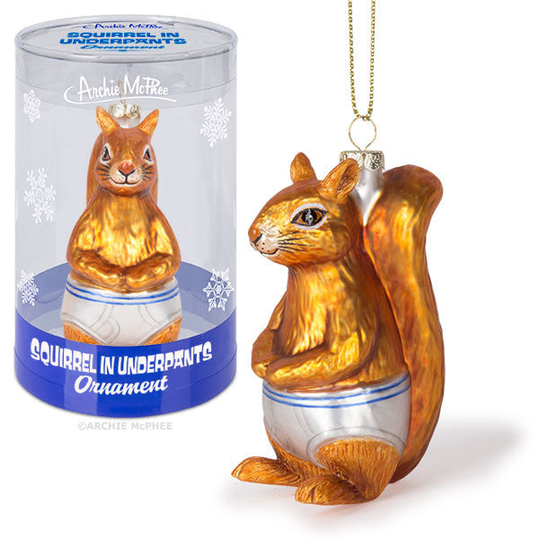 Squirrel in Underpants Air Freshener - Archie McPhee & Co.