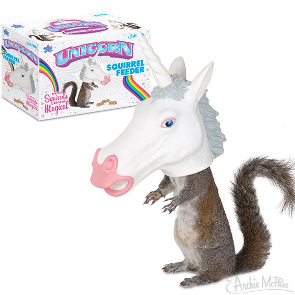 unicorn squirrel feeder_grande