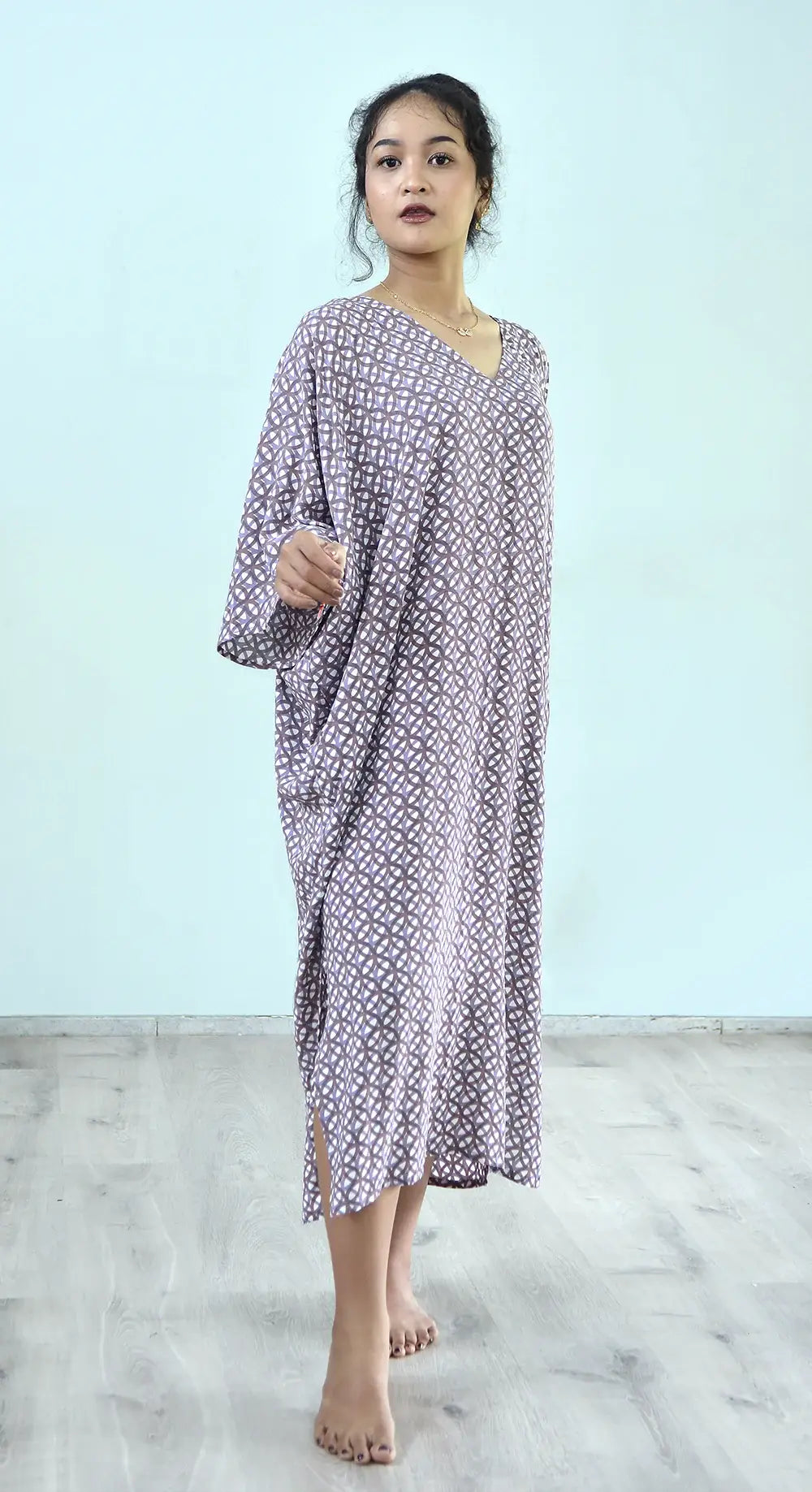 Kaftan Dress | Mocha Mauve